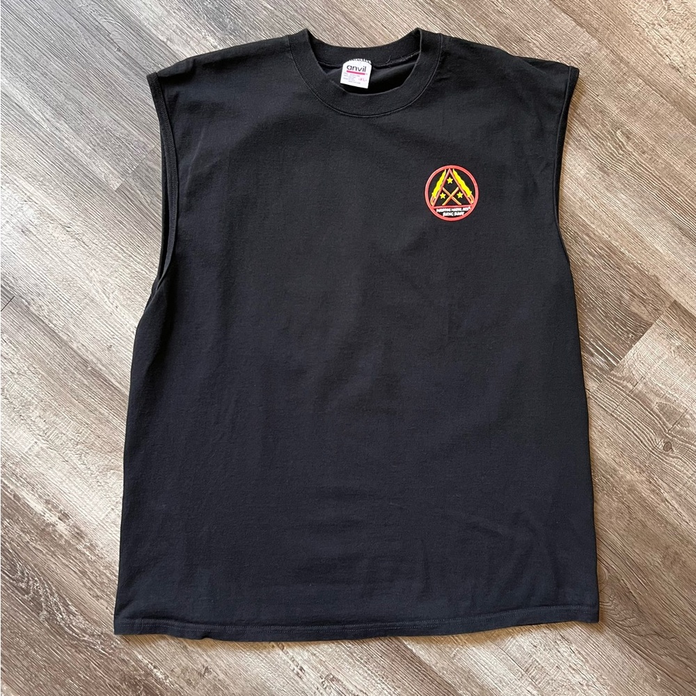 Vintage 90’s Arnis Sikaran Phillippine Martial Arts Black Tank Top